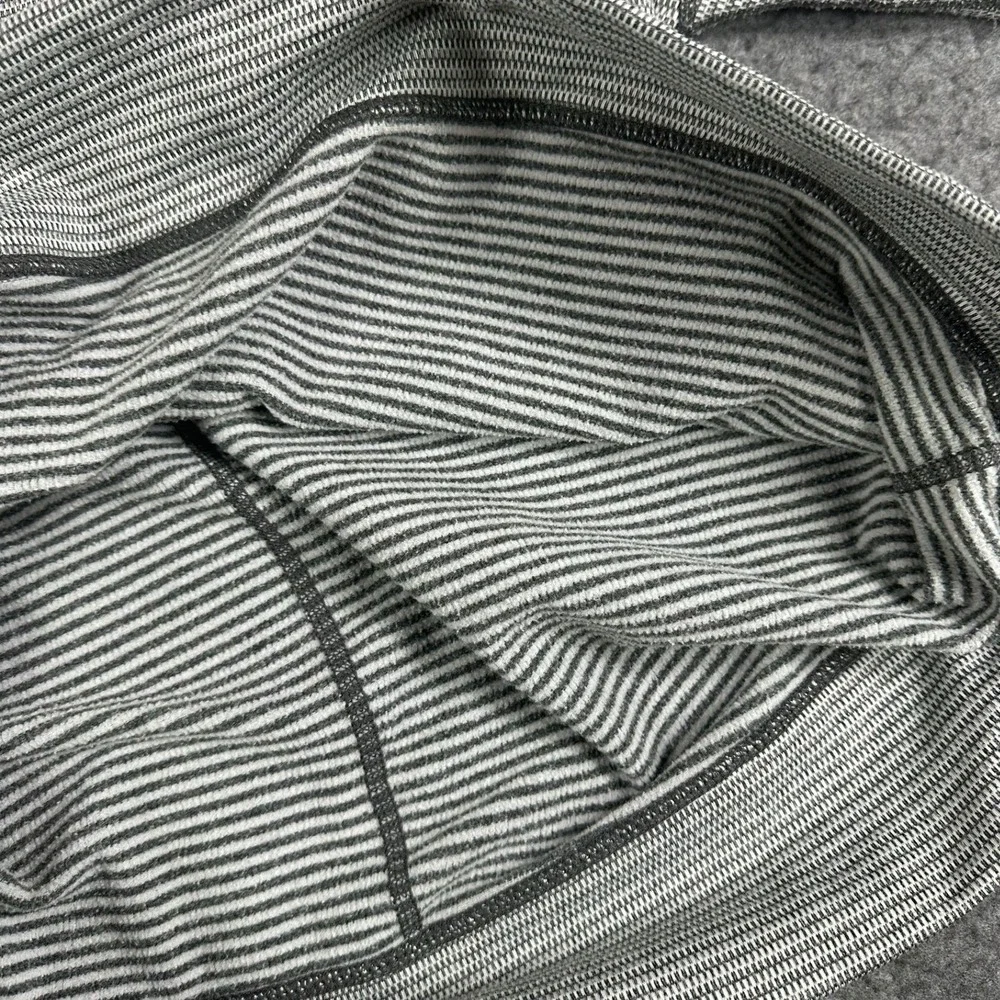 Womens Striped Cowl Neck Hoodie Medium Pullover‎ Top NO BRAND OR SIZE